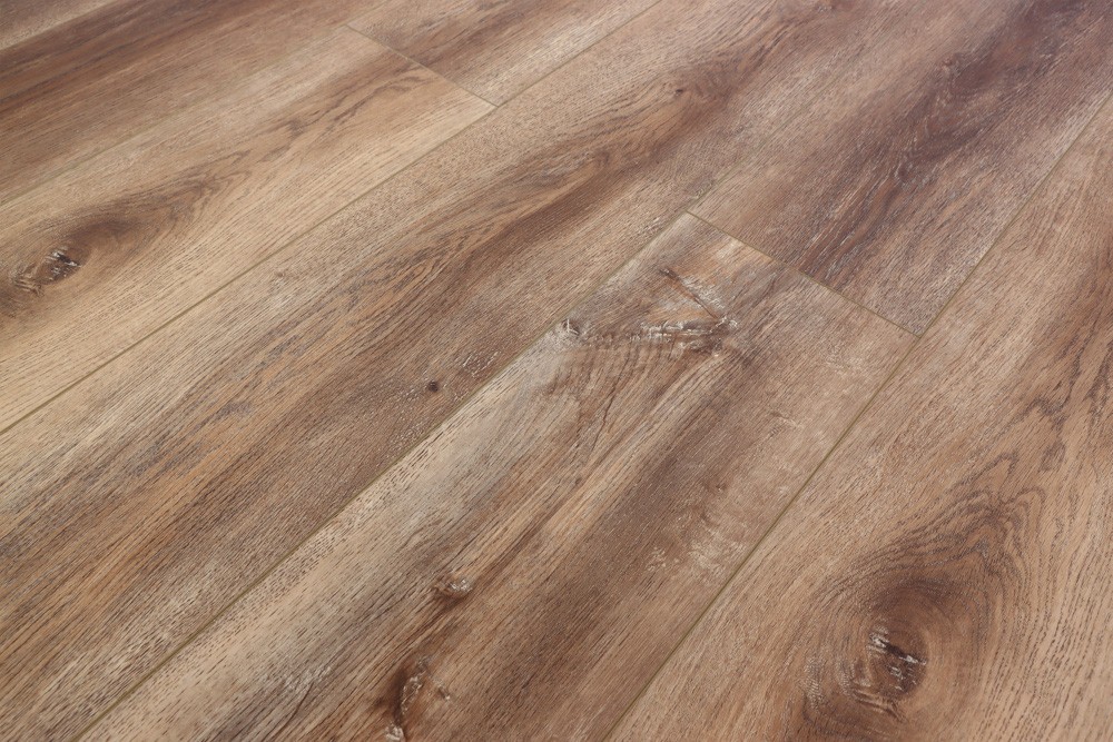 Кварцвиниловый SPC ламинат Cronafloor Wood Дуб Охрид BD-40029-10 1200×180×4